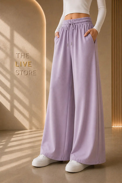LILAC FLAPPER TROUSER