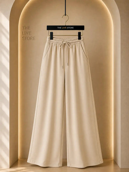 BEIGE FLAPPER TROUSER The Live Store