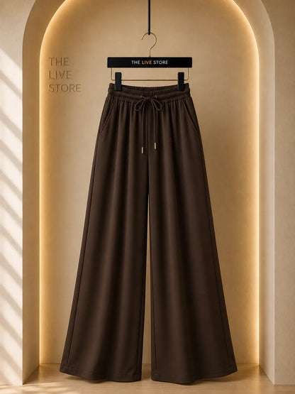 DARK BROWN FLAPPER TROUSER