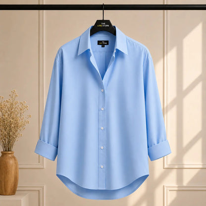 SKY BLUE BUTTON DOWN SHIRT The Live Store