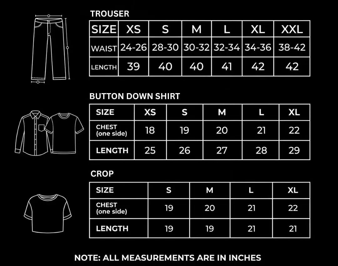 TRIO PACK ( WHITE AND BLACK STRIPES BUTTON DOWN SHIRT WITH BLACK INNER AND WHITE FLAPPER TROUSER) The Live Store