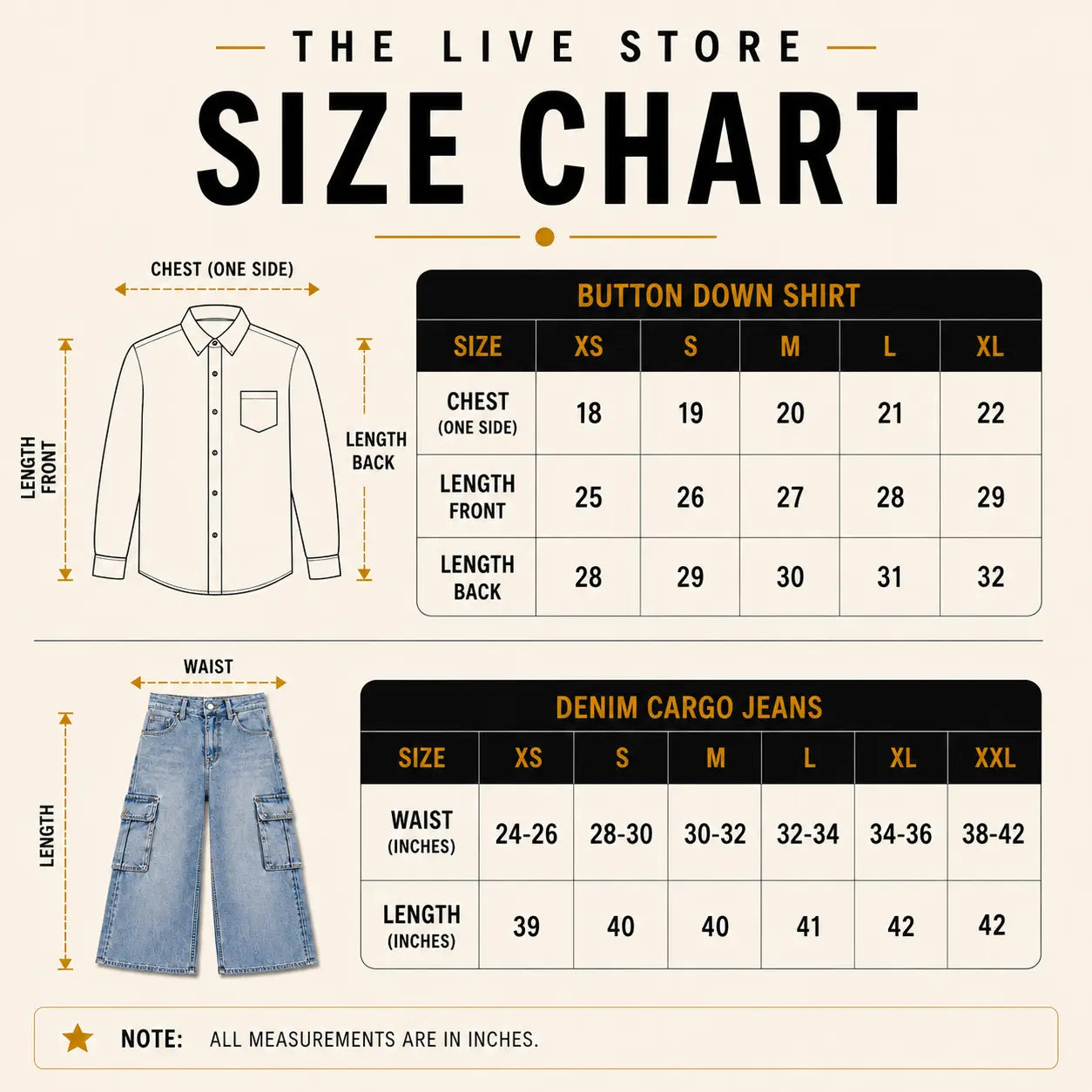 DUO PACK (DARK PURPLE BUTTON DOWN SHIRT & DARK BLUE CARGO DENIM JEANS) The Live Store